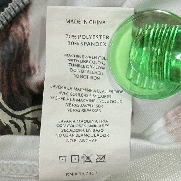 Darc Sport She Solid Hardcore Everyday Sports Bra Carbon Cow Print Medium Wolves - Picture 9 of 12